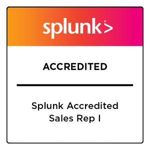 Splunk Accredited Sales Rep I badge